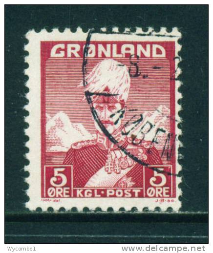 GREENLAND - 1938 Christian X 5o Used (stock Scan) - Usados