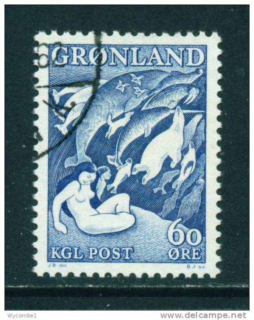 GREENLAND - 1957 Legends 60o Used (stock Scan) - Oblitérés