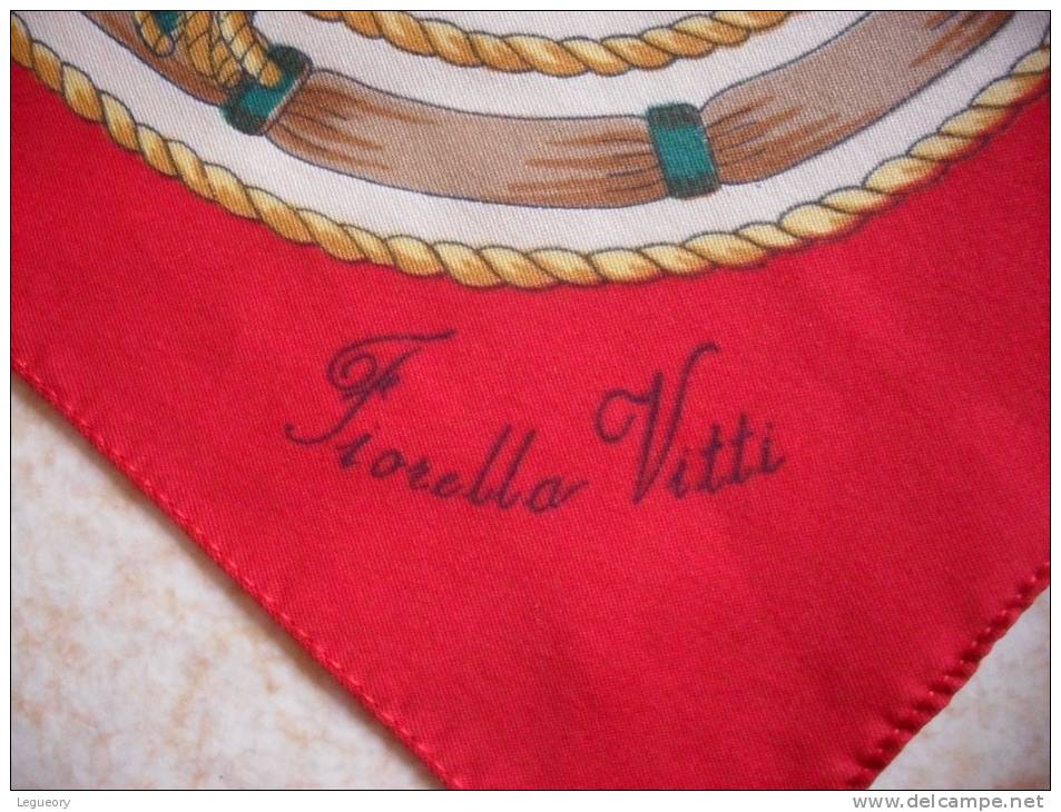 Foulard En Soie  Fiorella  Vitti - Halstücher & Schals