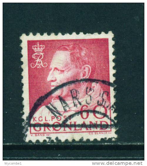 GREENLAND - 1963 Frederick IX 60o Used (stock Scan) - Usati