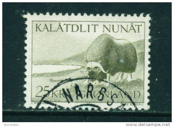 GREENLAND - 1969 Musk Ox 25k Used (stock Scan) - Oblitérés