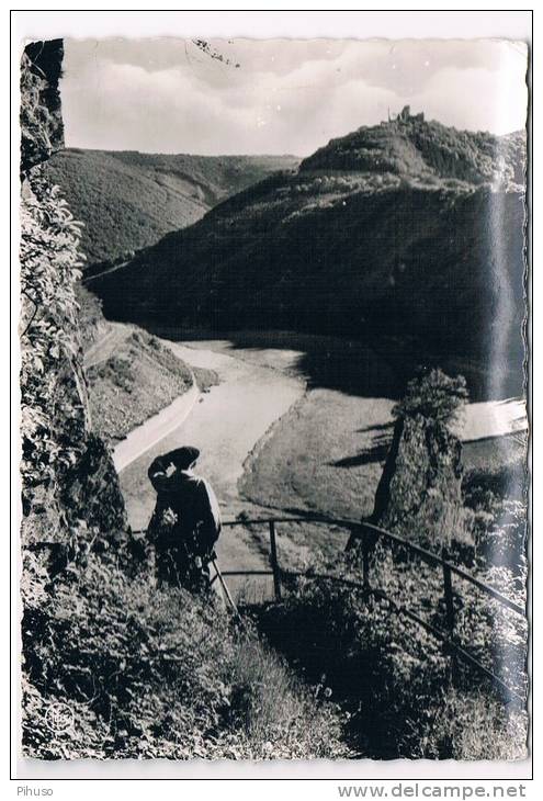 L1263    BOURSCHEID : Vue Sur La Chateau - Bourscheid