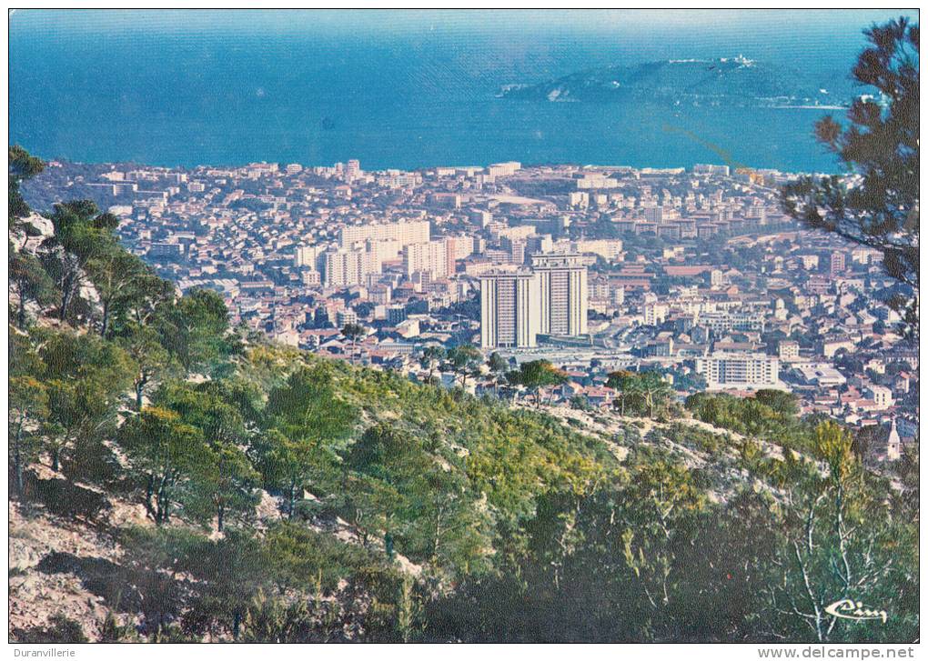 83 - TOULON - Vue Générale Depuis Le Mont Faron. 1976 - Toulon