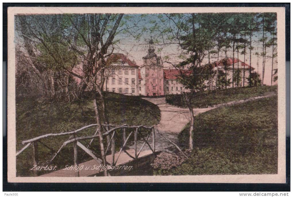 Zerbst - Schloss Und Schlossgarten - Zerbst