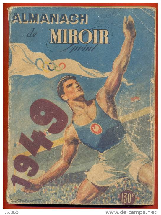 Almanach De Miroir Sprint De 1949 - Sport