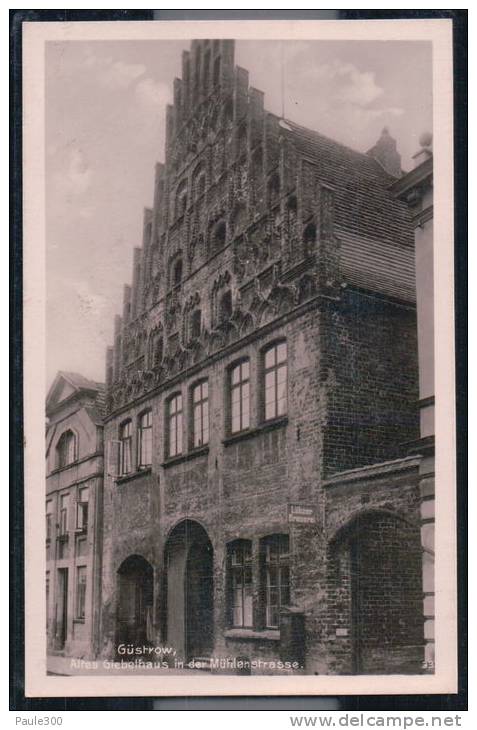 Güstrow - Altes Giebelhaus In Der Mühlenstrasse - Guestrow