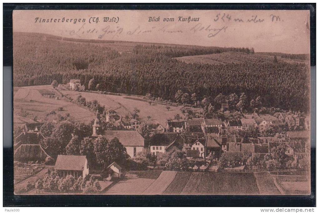 Friedrichroda - Finsterbergen - Blick Vom Kurhaus - Friedrichroda