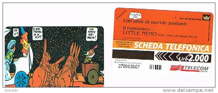 TELECOM ITALIA - OMAGGIO PRIVATE - CAT. C.&C. 3397 - COMICS: LITTLE NEMO     2.000 - NUOVA - Private-Omaggi