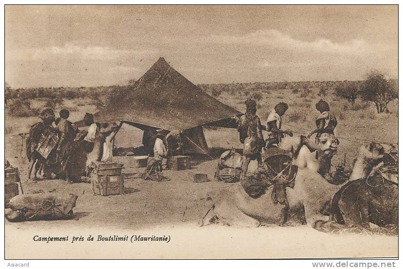 Campement Pres De Boutilimit  Saharien Caravane Mehari - Mauritania