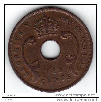 EAST AFRICA KM 19 10 Cts 1927. ( AP16 ) - Colonie Britannique