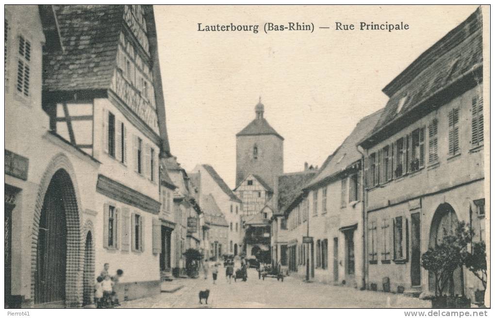 LAUTERBOURG - Rue Principale - Lauterbourg