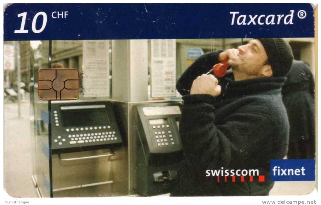 Suisse : Téléphoner En Public 10 CHF - Telefoni