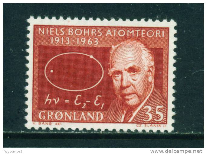 GREENLAND - 1963 Bohr 35o Mounted Mint - Neufs