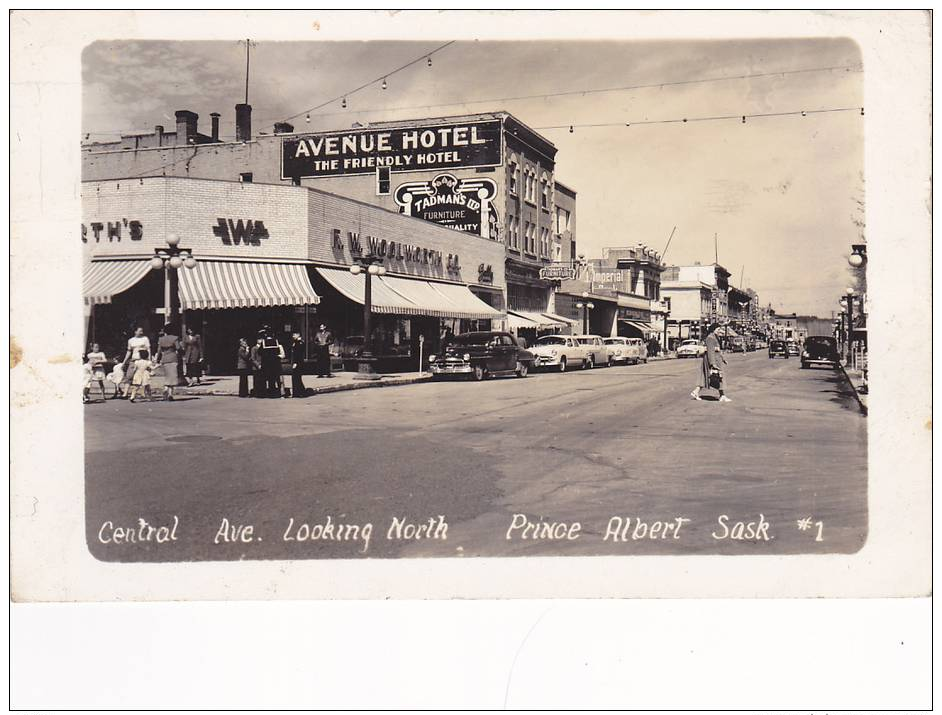 RP: Central Avenue , PRINCE ALBERT , Saskatchewan , Canada , PU-1952 - Other & Unclassified