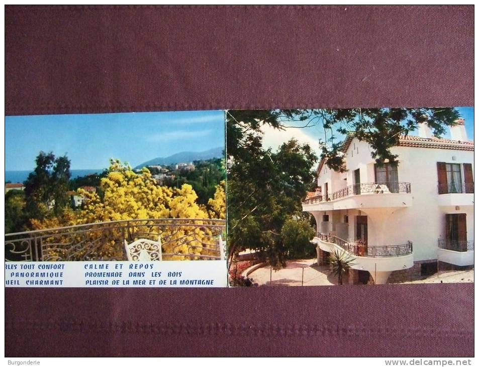 LA NAPOULE / "VILLA PANORAMA " ( LOCATION D'APPARTEMENTS) /  BEAU DOCUMENT PUBLICITAIRE / 1972 - Non Classés