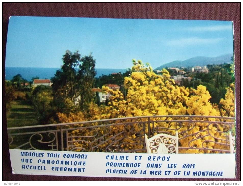 LA NAPOULE / "VILLA PANORAMA " ( LOCATION D'APPARTEMENTS) /  BEAU DOCUMENT PUBLICITAIRE / 1972 - Non Classés