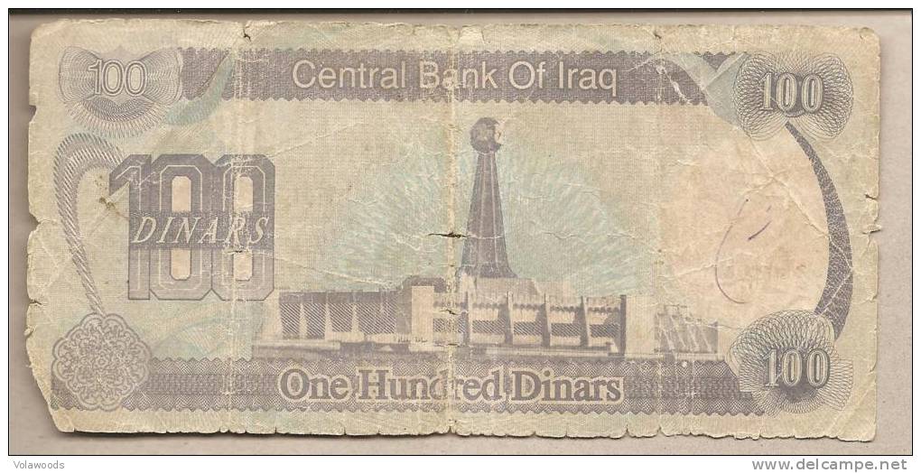 Iraq - Banconota Circolata Da 100 Dinari - Iraq