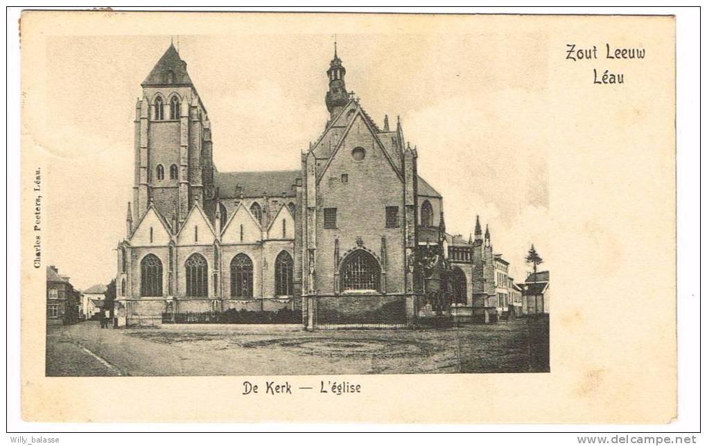 Postkaart / Carte Postale "Zoutleeuw / Léau - De Kerk / L'Eglise" - Zoutleeuw