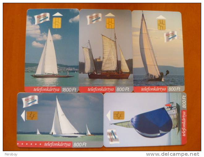 Hungarian Sailboats: 5 Pcs - Collections