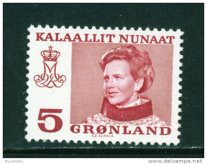 GREENLAND - 1978 Queen Margrethe 5o Mounted Mint - Nuovi