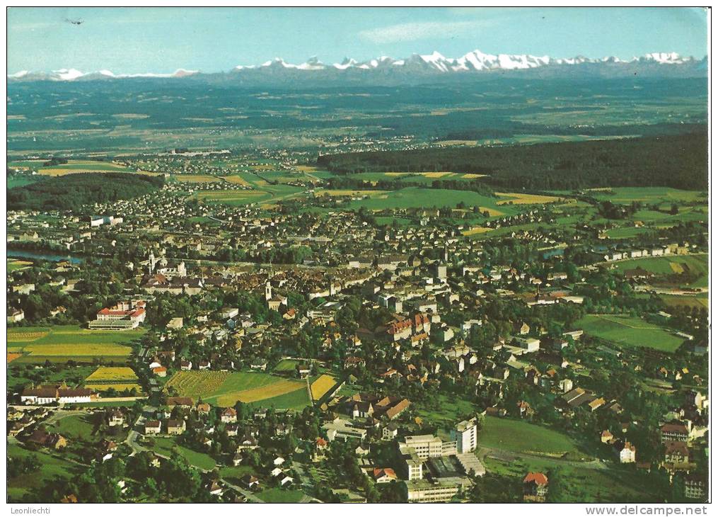 Solothurn Und Die Alpen, Flugaufnahme P. Zaugg Solothurn - Autres & Non Classés