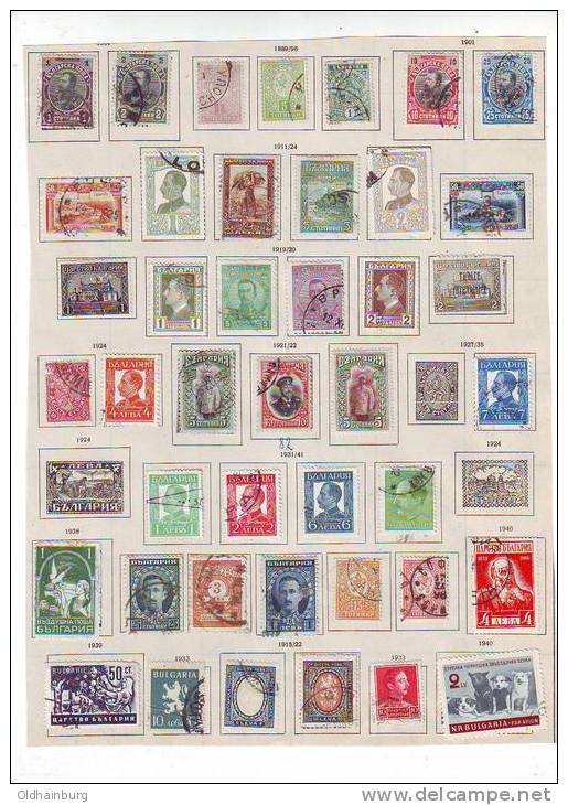 378p: Lot Bulgarien Aus Altsammlung, Bitte Ansehen ! - Used Stamps