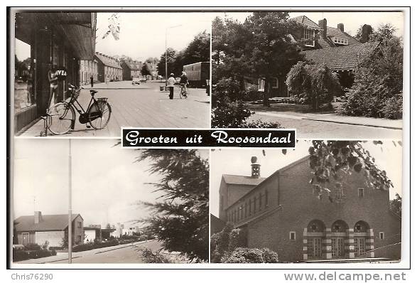 CPSM Pays Bas Holland Groeten Uit ROOSENDAAL Multivues 1974 - Roosendaal