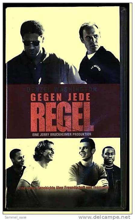 VHS Video ,  Gegen Jede Regel   -  Mit  Denzel Washington, Will Patton, Donald Faison  -  Von 2002 - Autres & Non Classés