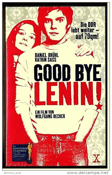 VHS Video ,  Good Bye, Lenin!   -  Mit Daniel Brühl , Katrin Saß , Chulpan Khamatova , Alexander Beyer  -  Von 2003 - Altri & Non Classificati