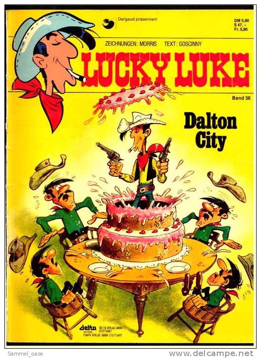 Comics Lucky Luke : Dalton City  ,  Band 36  Von 1984  ,  Delta Verlag - Autres & Non Classés