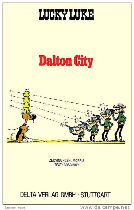 Comics Lucky Luke : Dalton City  ,  Band 36  Von 1984  ,  Delta Verlag - Autres & Non Classés