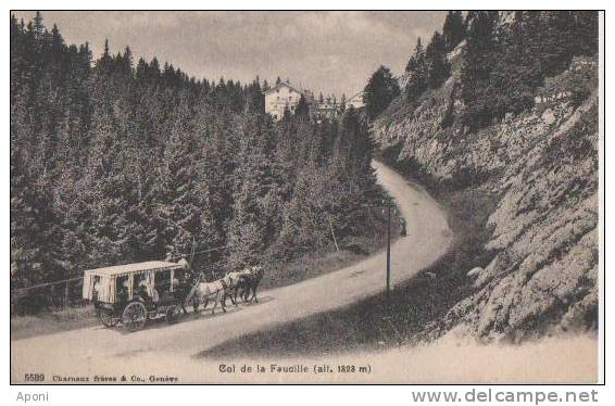 COL DE LA FAUCILLE ( Char A Bancs ) - Autres & Non Classés