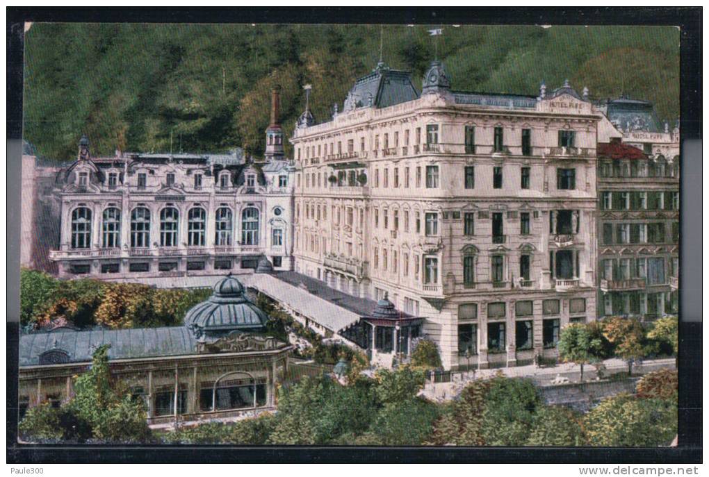 Karlovy Vary - Karlsbad - Grand Hotel Und Cafe Pupp - Boehmen Und Maehren
