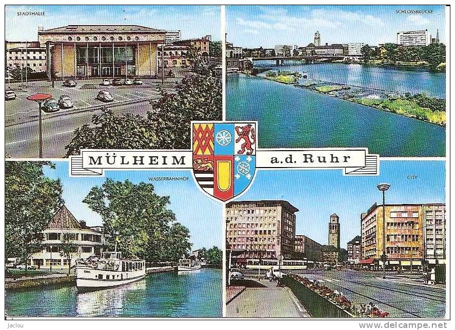MULHEIM ,MULTI VUES ,COULEUR REF 31839 - Mülheim A. D. Ruhr