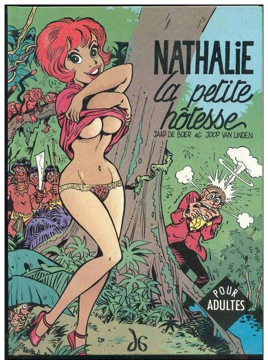 No PAYPAL JAAP De Boer & Joop Van Linden NATHALIE La Petite Hôtesse ( Parodie De Natacha De Walthéry )Éo Dessis 1985 - Editions Originales (langue Française)