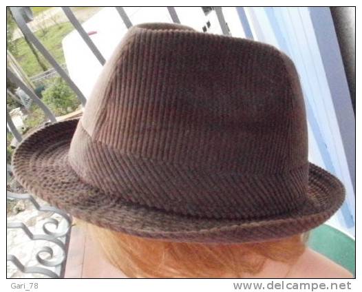 Chapeau Impercorck Imperméabilisé CRAMBES Taille 59- 7 1/4 - 1940-1970 ...