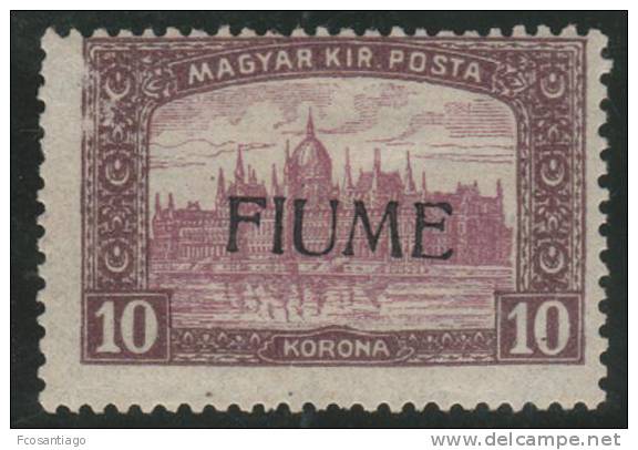 ITALIA 1919 (FIUME) - Yvert #21 - MLH * - Fiume & Kupa
