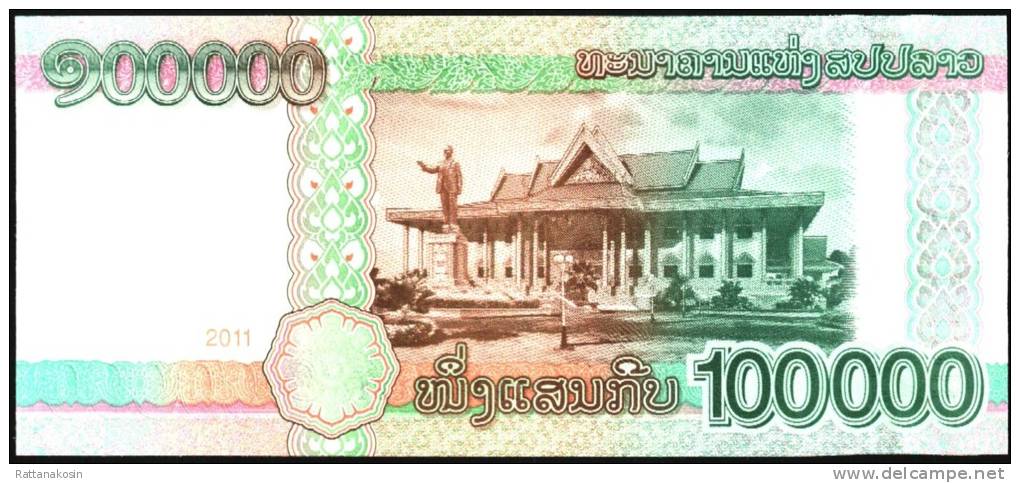 LAOS P42    100.000  KIP    2011     UNC. - Laos