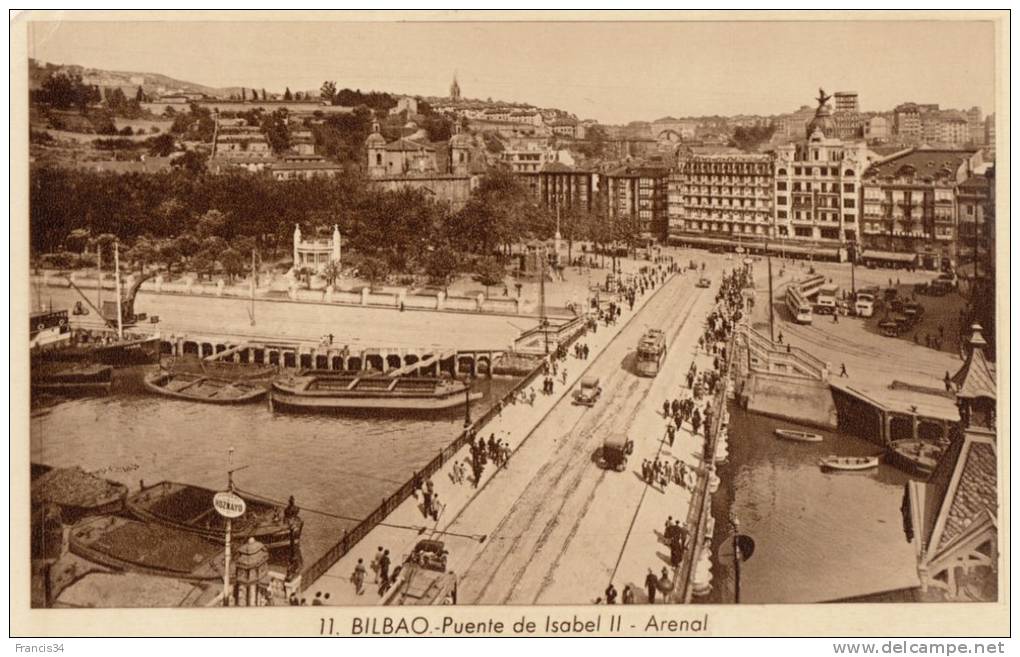 CPA - Bilbao - Puente De Isabel II - Arenal - Vizcaya (Bilbao)