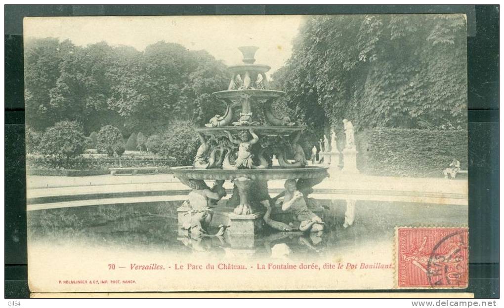 Versailles -   Le Parc De Chateau - La Fontaine Dorée, Dite Le Pot Bouillant  - Bch62 - Versailles (Castillo)