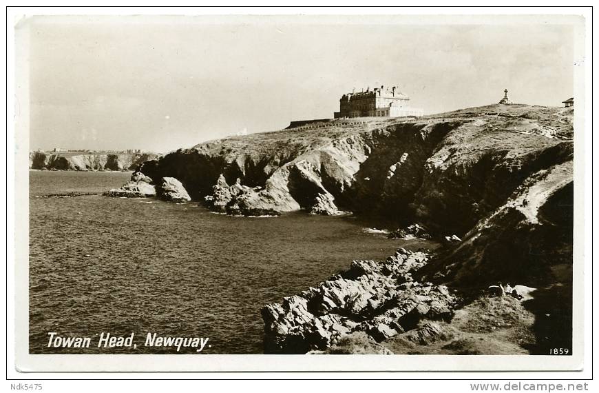 NEWQUAY : TOWAN HEAD / ADDRESS - WORTH CRAWLEY, FOREST DENE (PATTULLO) - Newquay