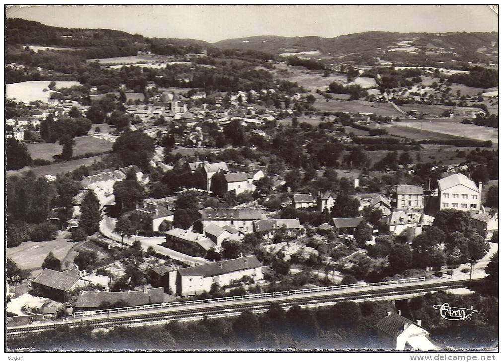 AMBAZAC     VUE GENERALE    ANNEE 1959 - Ambazac