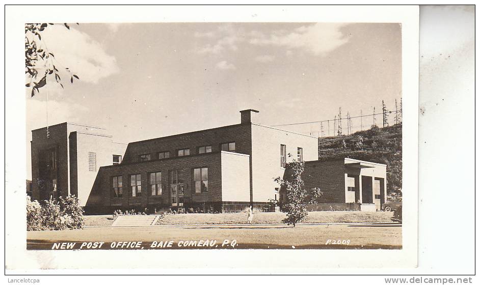 BAIE COMEAU / NEW POST OFFICE - Saguenay