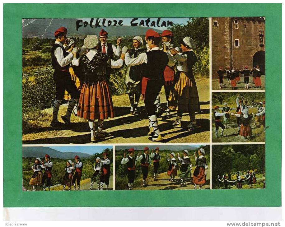En Roussillon Folklore Catalan "La Sardana" Danse Nationale Des Catalans (66) 1975 - Roussillon