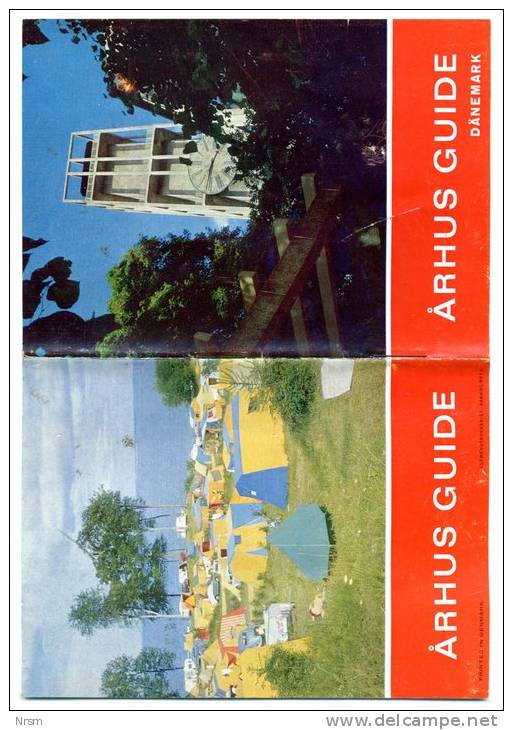 Guide Touristique D´ARHUS (Danemark) De 1966 - Denemarken