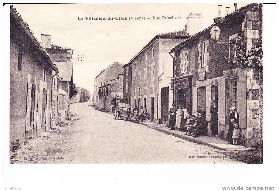 La Villedieu-du-Clain  --  Rue Principale - La Villedieu Du Clain