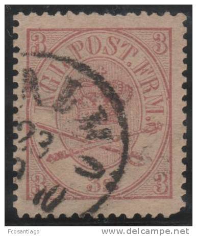 DINAMARCA 1864 - Yvert #12 - VFU - Used Stamps