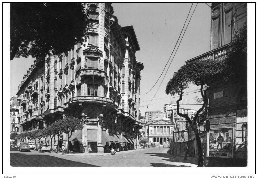 Bellissima   Cartolina   Anni   60      " SAVONA - Corso Italia    " - Savona