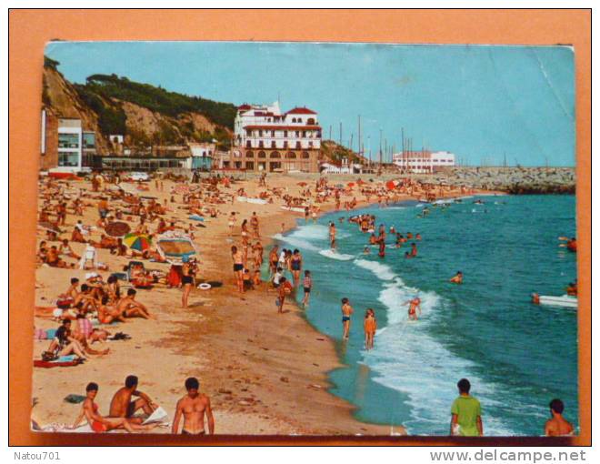 E1-b-espagne--arenys De Mar--playa-plage--animee - Otros & Sin Clasificación