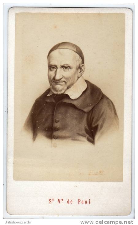 CDV - St Vincent De Paul By E. Neurdein - Old (before 1900)